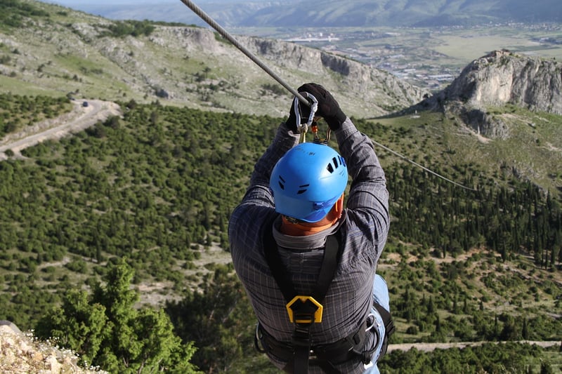 Zip-lining adventure
